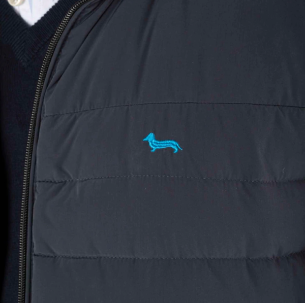 piumino harmont & blaine uomo blu
