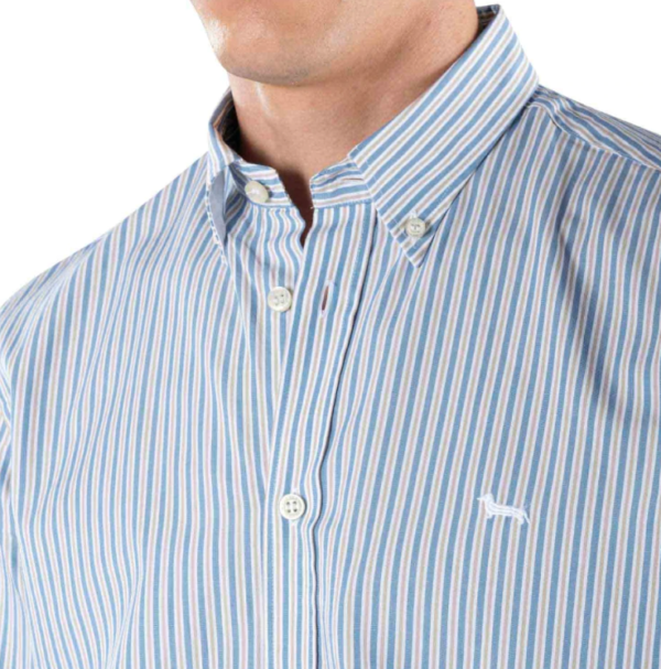 camicia harmont & blaine a righe uomo