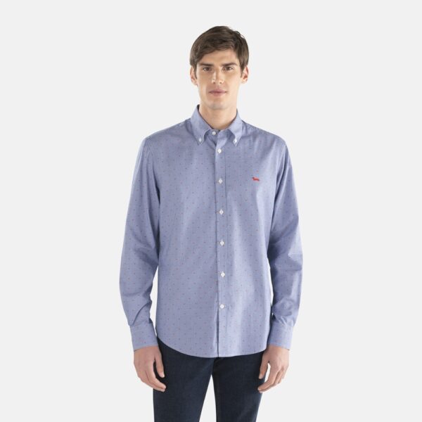 camicia harmont & blaine pied-de-poule