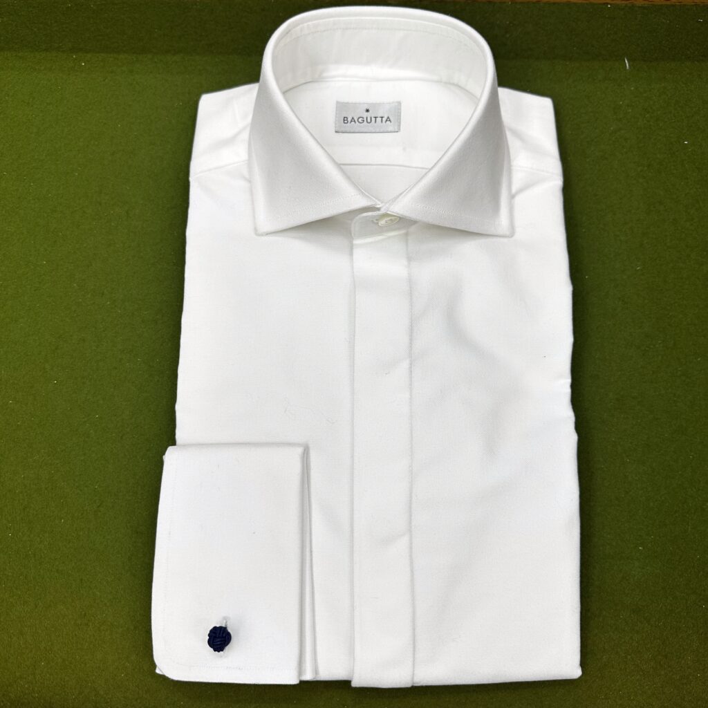 camicia con gemelli
