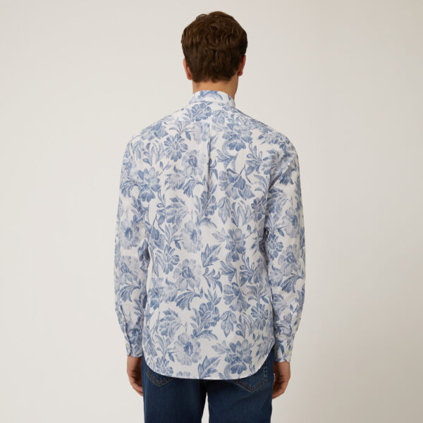 camicia uomo stampa floreale