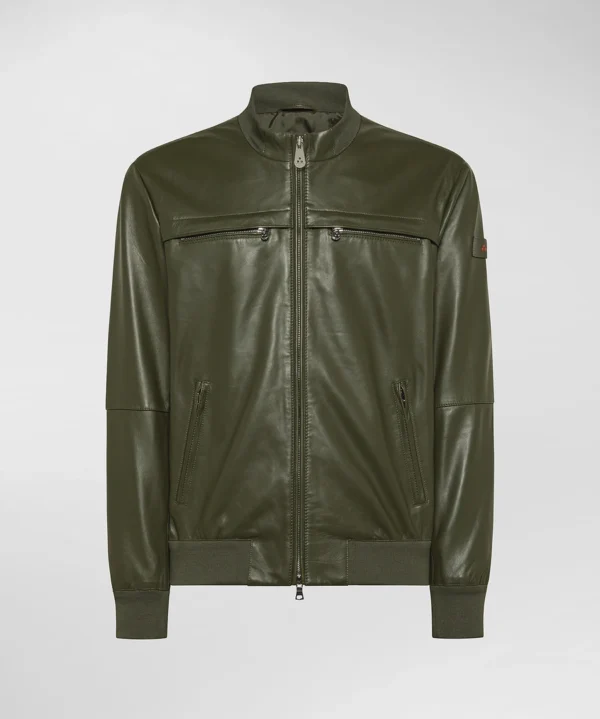 jacket pelle peuterey uomo