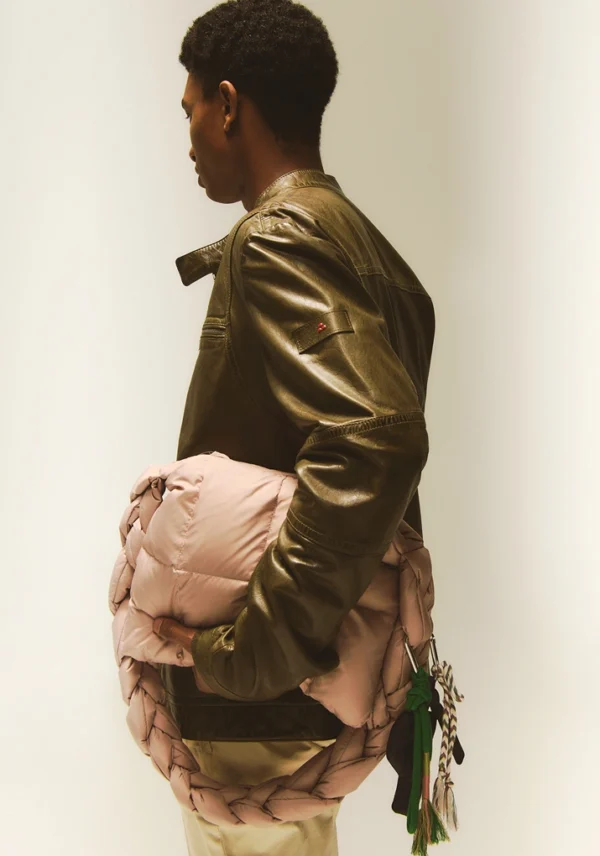 jacket pelle peuterey uomo