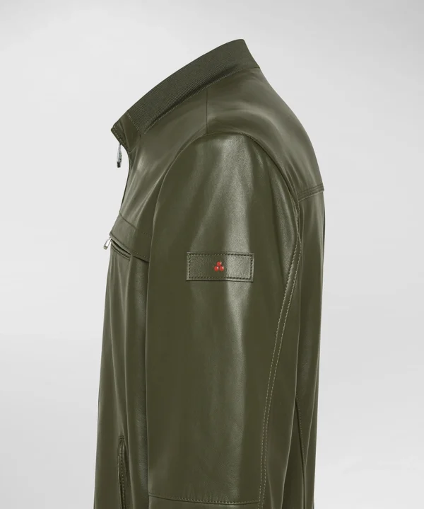 jacket pelle peuterey uomo