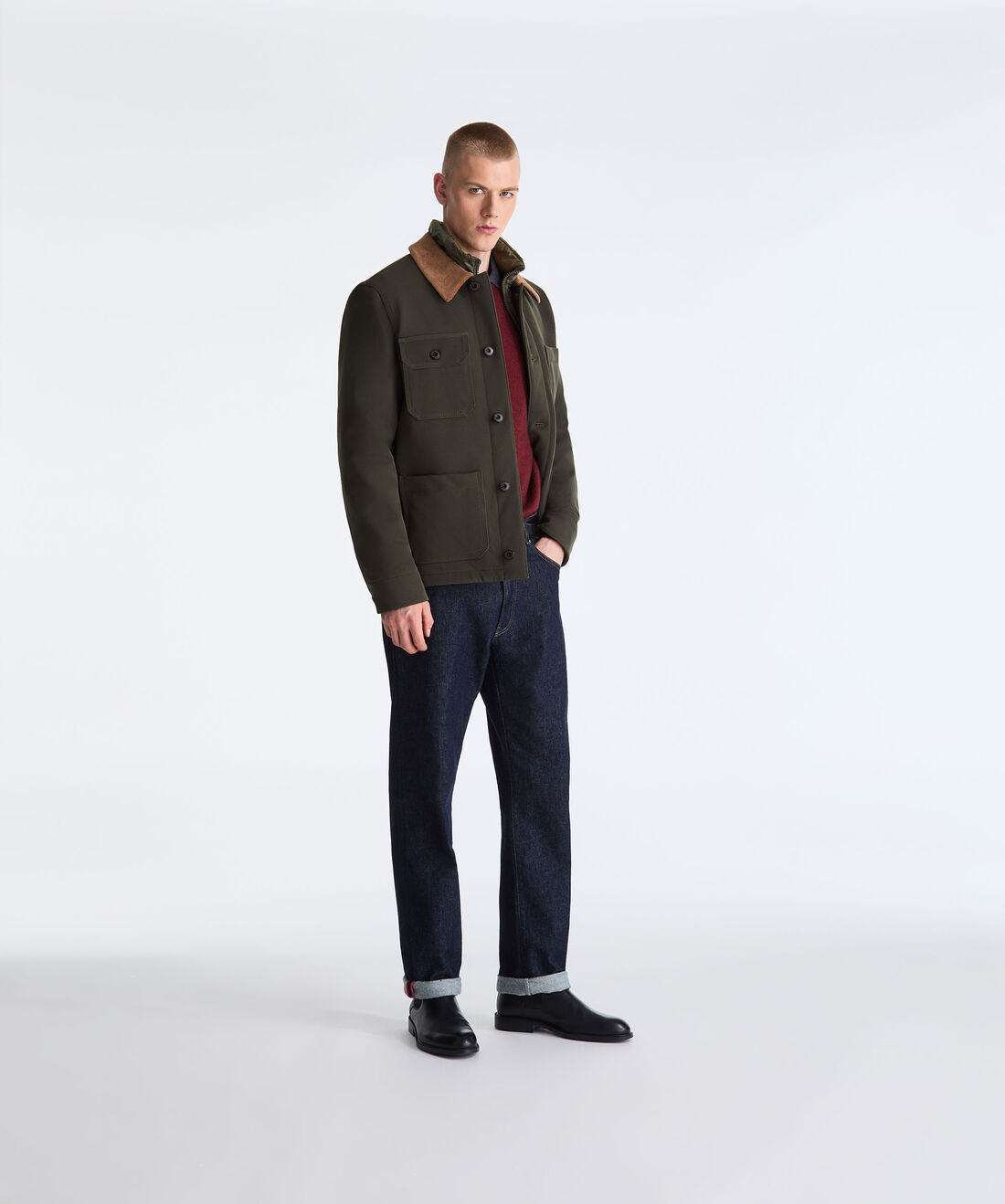 Work jacket peuterey con pettorina removibile