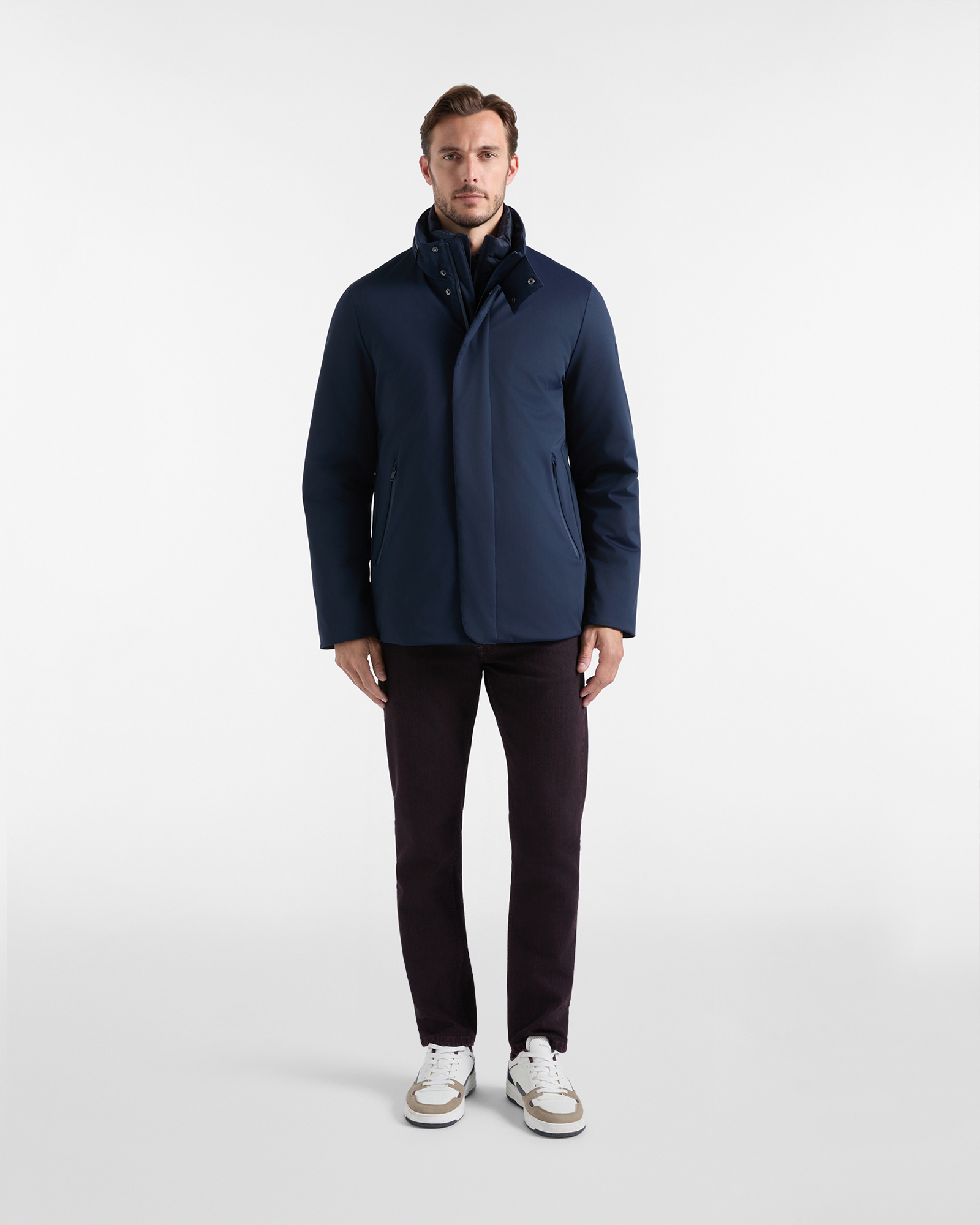 Field Jacket Harmont & Blaine Nylon Stretch