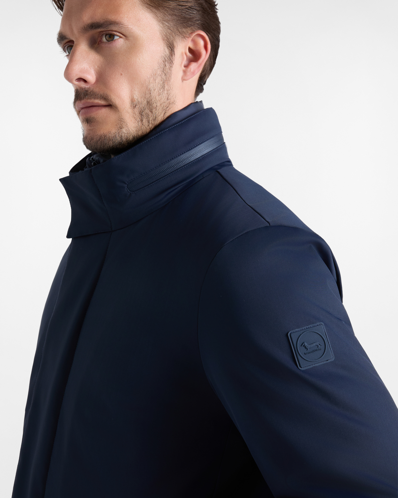 Field Jacket Harmont & Blaine Nylon Stretch